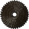 Ekena Millwork Eryn Ceiling Medallion (Fits Canopies up to 4"), 24 3/4"OD x 3 1/4"ID x 1 7/8"P, Stone Hearth CM24ENSHF - alternate 1